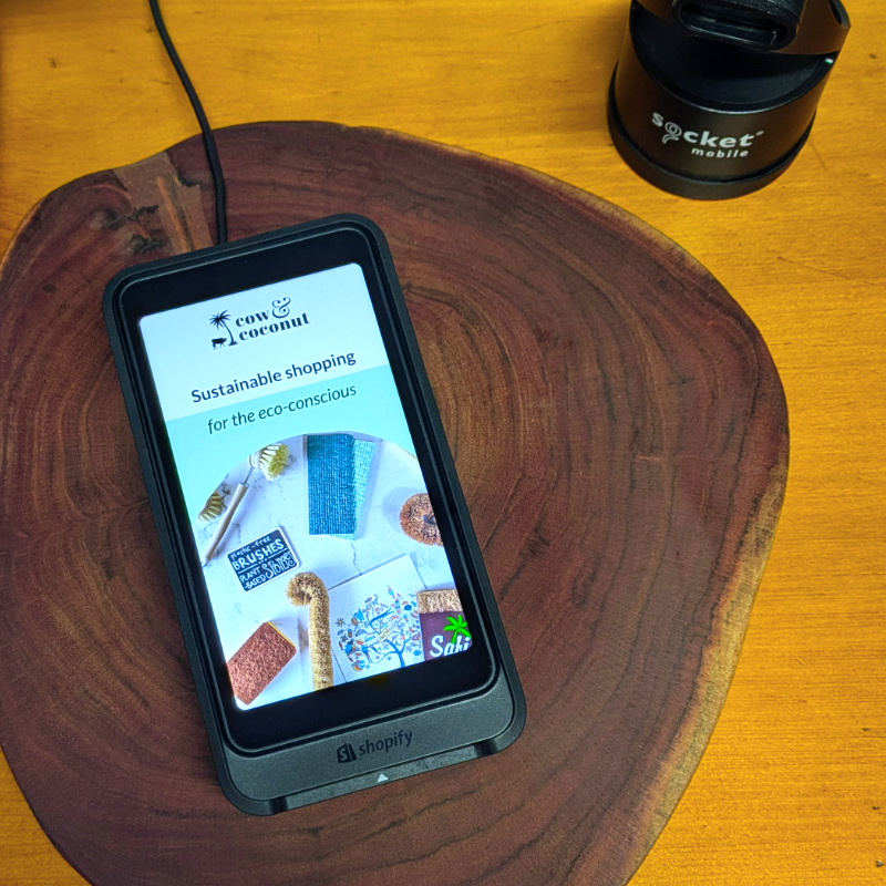 Cow & Coconut POS Idle Screen