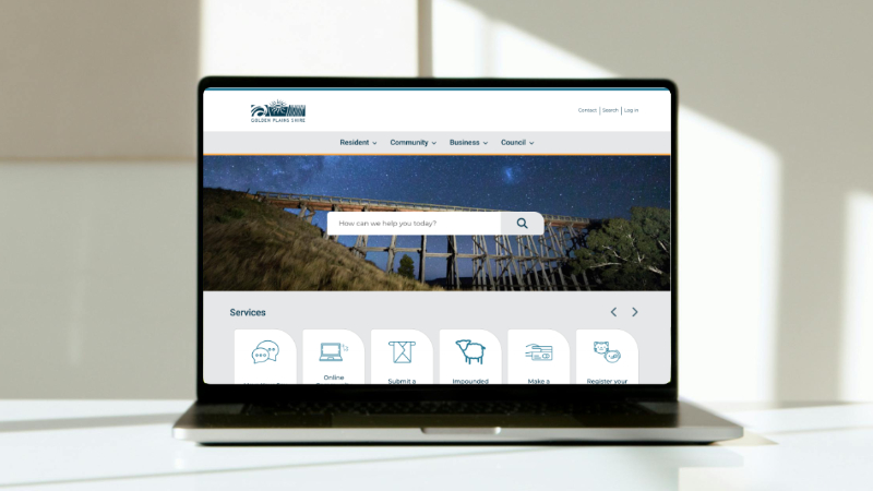 Golden Plains Shire Council website